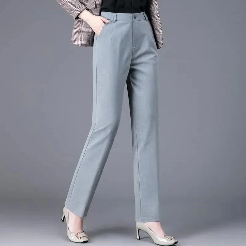 Classic Slim Fit Suit Pants