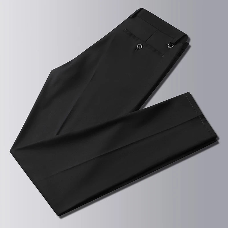 Fashion Straight Suit Pants