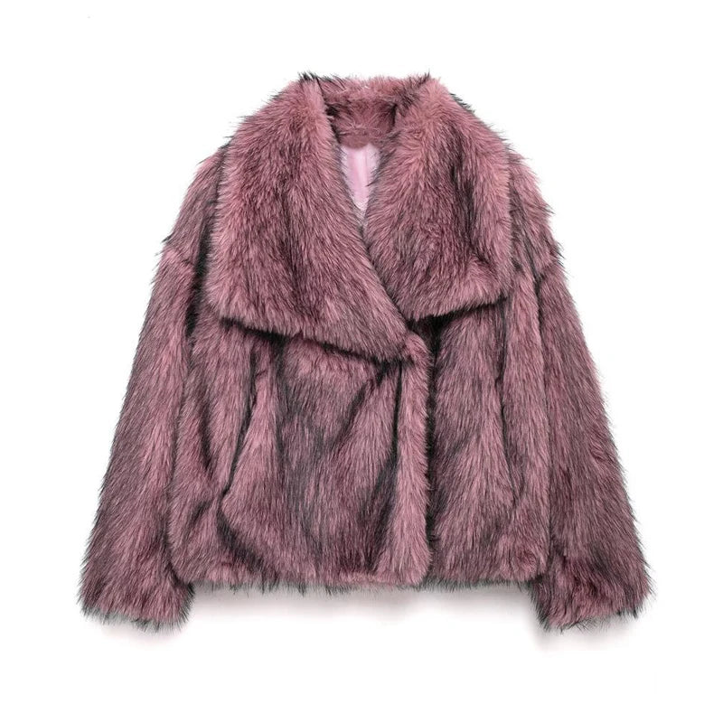 Faux Fur Coat