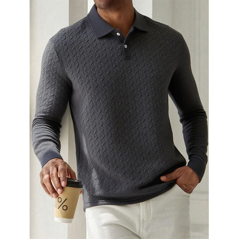 Long Sleeve Polo Shirt