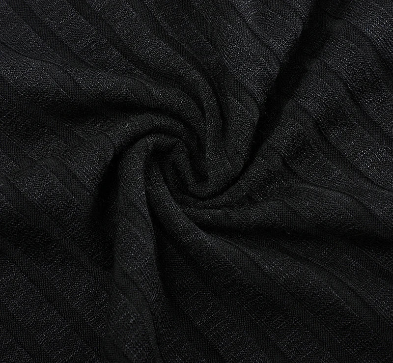 Knitted Long Sleeve Polo Shirt