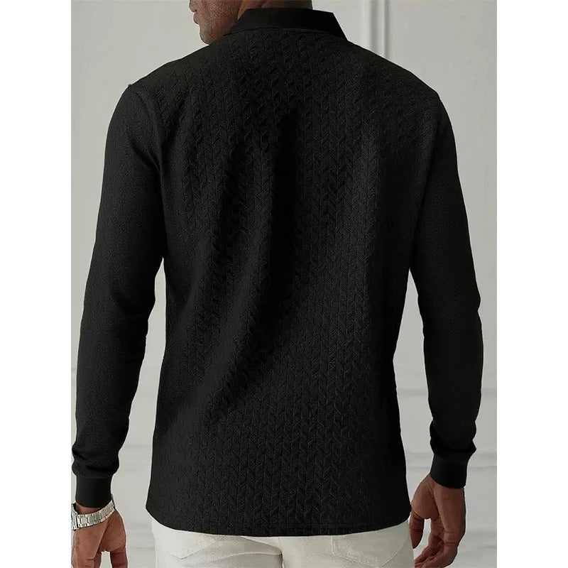 Long Sleeve Polo Shirt