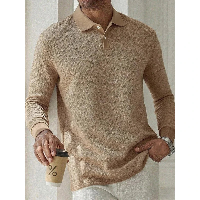 Long Sleeve Polo Shirt