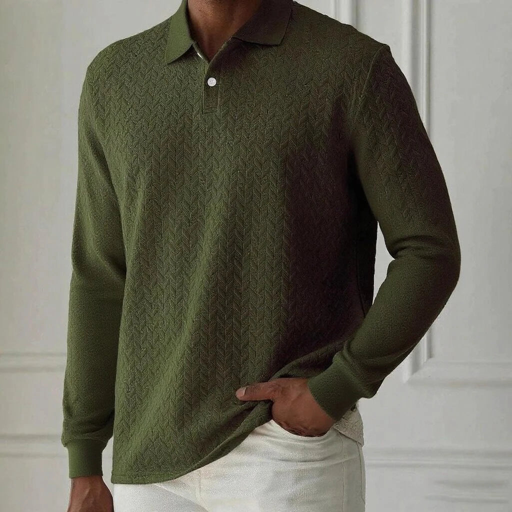 Long Sleeve Polo Shirt