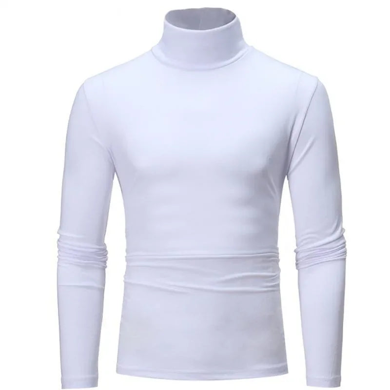 High Neck Slim Fit Pullover