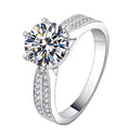 Moissanite Diamond Ring