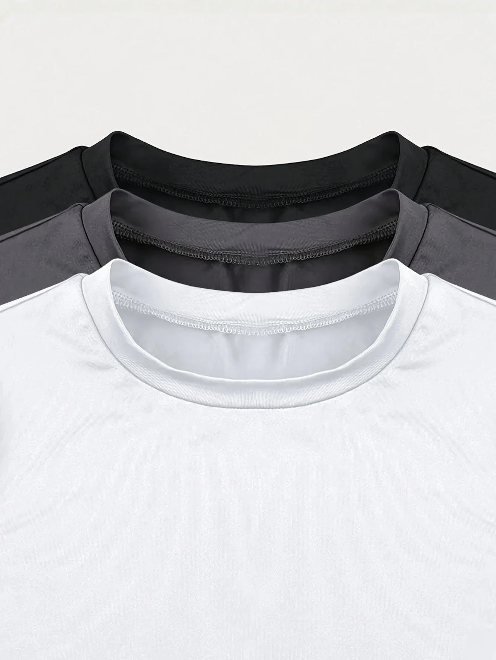 3pcs Women's Slim Fit T-Shirts