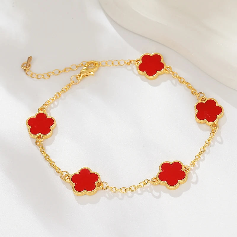 Classic Five Flower Bracelet