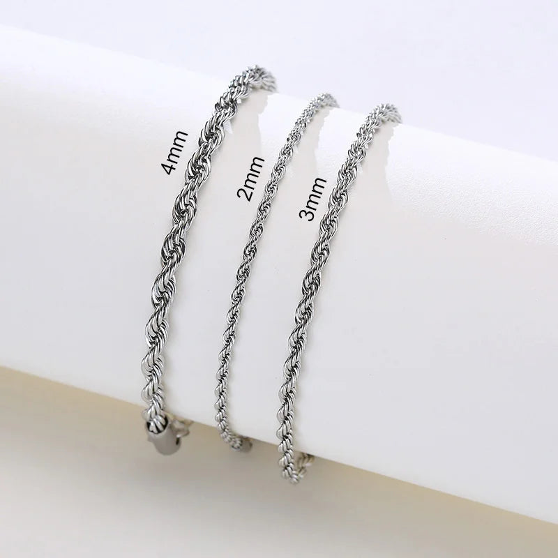 Stainless Steel Twisted Chain