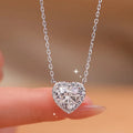 Moissanite Classic Crown Necklace