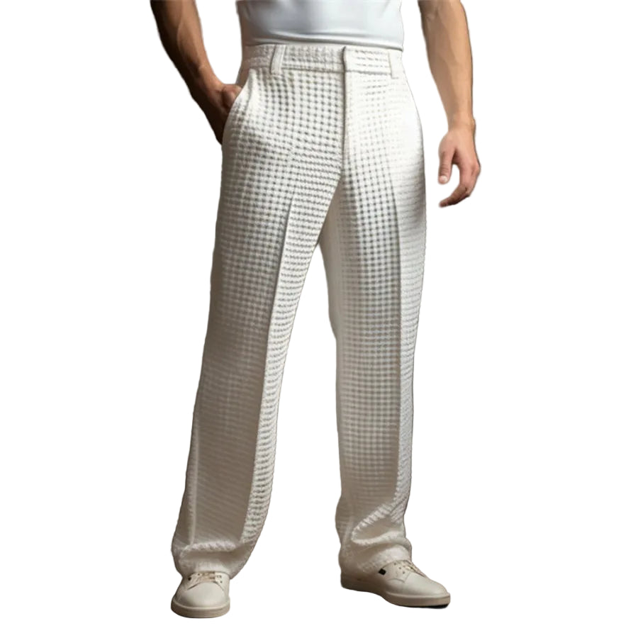 Loose Straight Suit Pants