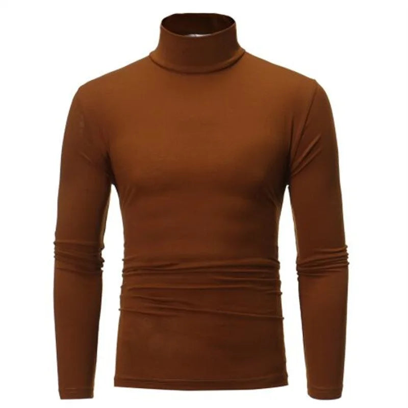 High Neck Slim Fit Pullover