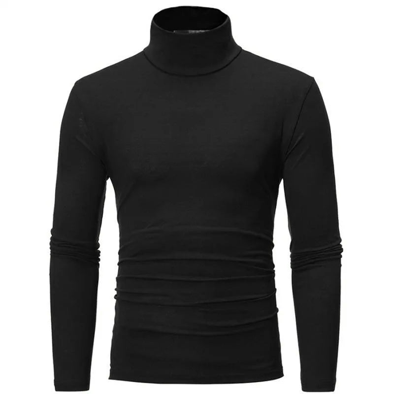 High Neck Slim Fit Pullover