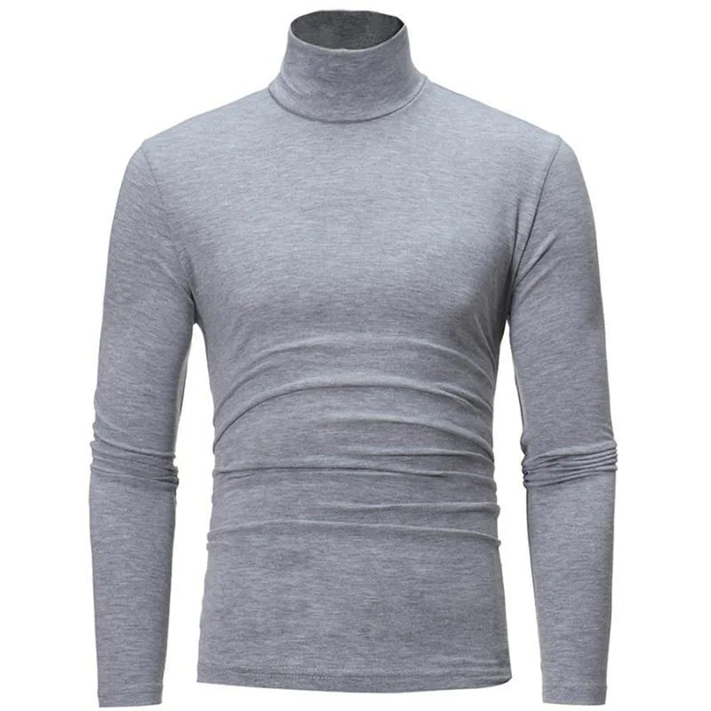 High Neck Slim Fit Pullover