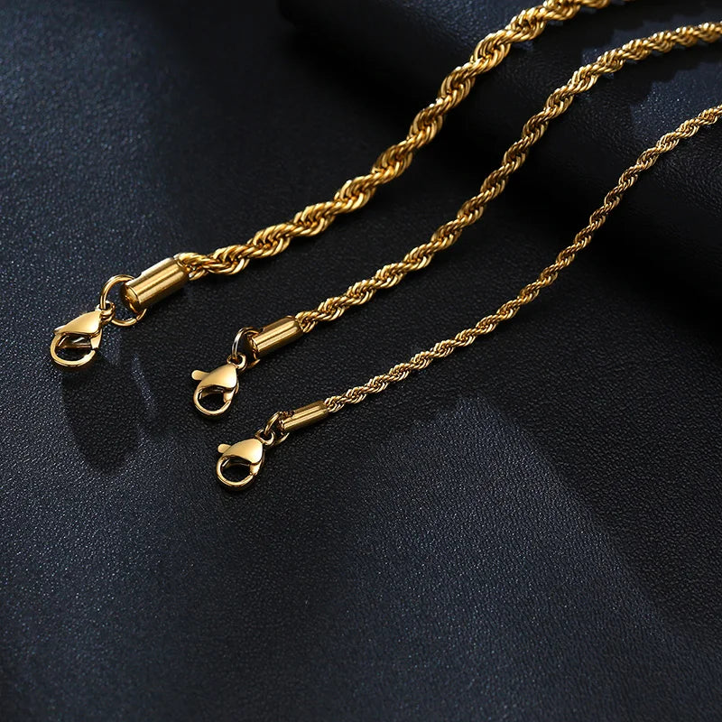 Stainless Steel Twisted Chain