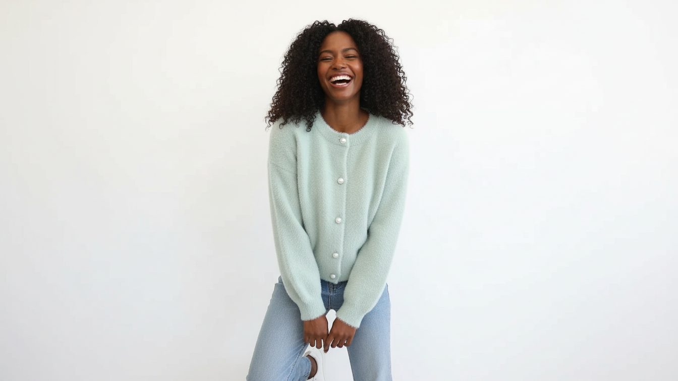 O-Neck Knitted Sweater