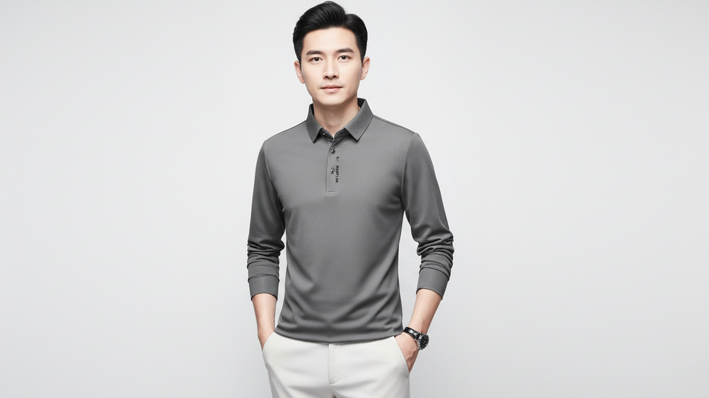 Business Casual Long Sleeved Shirt
