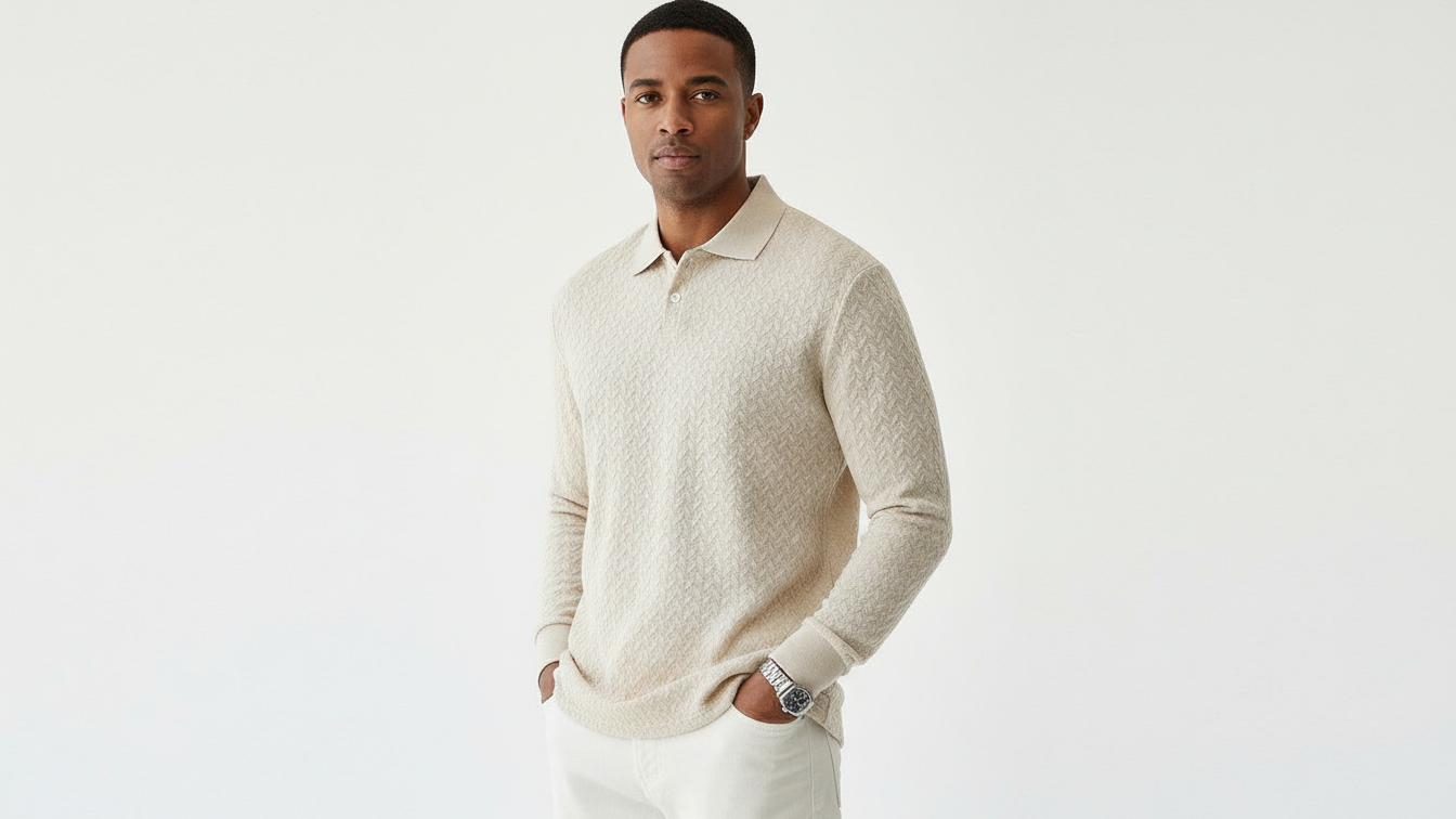 Long Sleeve Polo Shirt